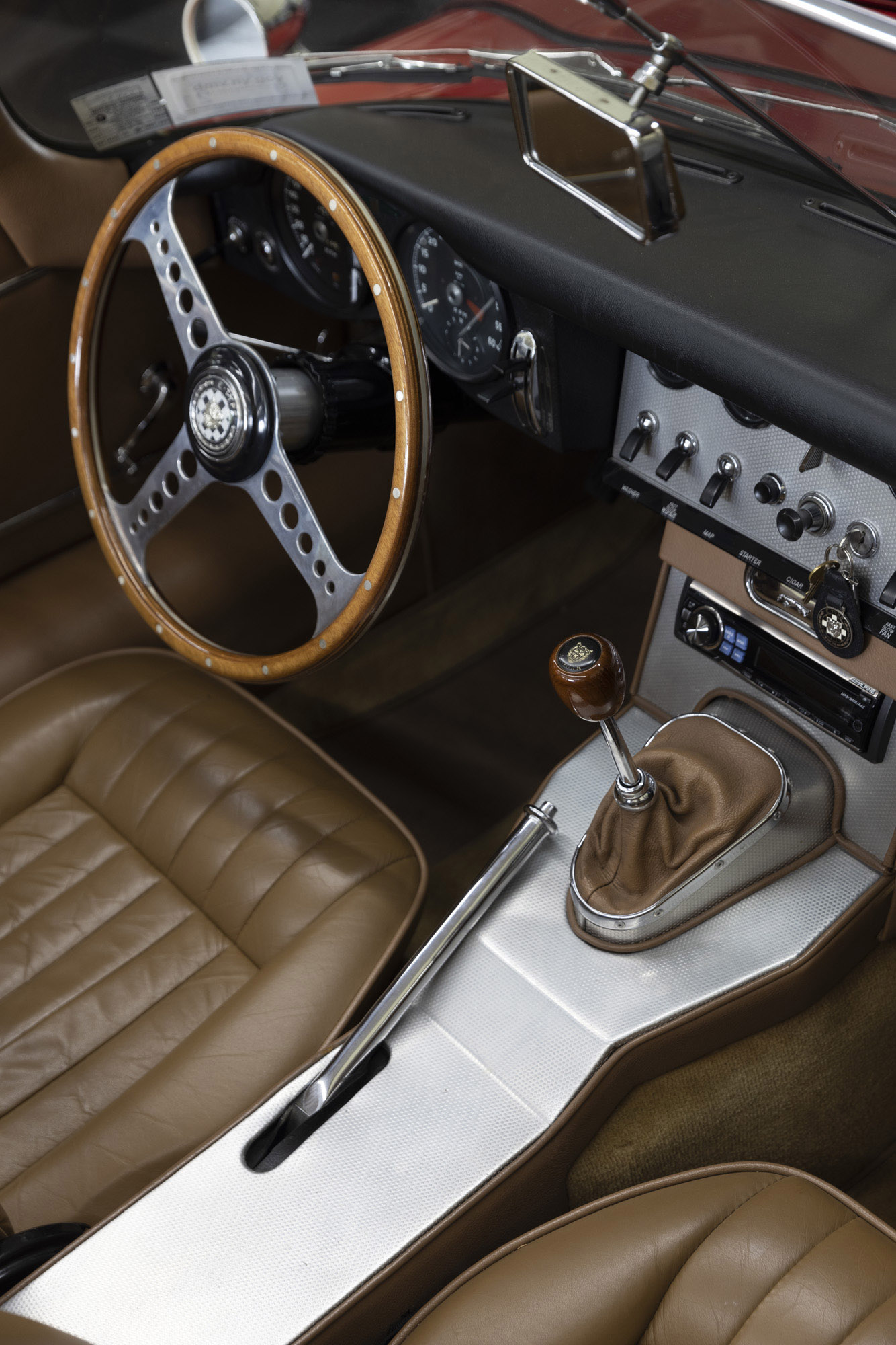 Classic car interior